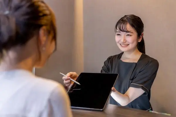 医療事務の女性