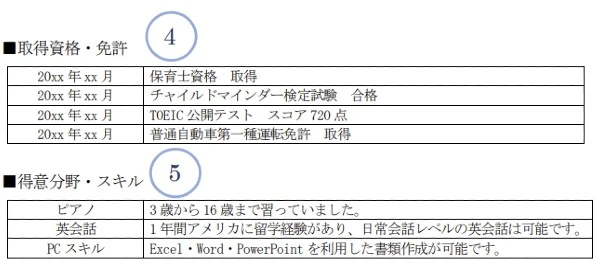 職務経歴書5