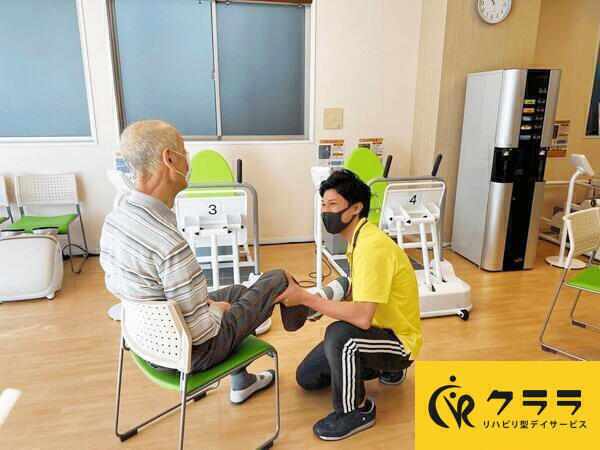 リハビリ型デイサービスクララ みたけ台（パート）の准看護師求人メイン写真2