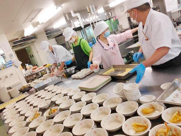 (株)錦 多久市の救護施設（厨房/常勤）の調理師/調理員求人の写真