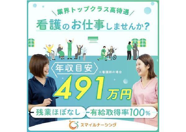 有料老人ホーム スマイルナーシング豊橋三ノ輪（常勤）の看護師求人の写真