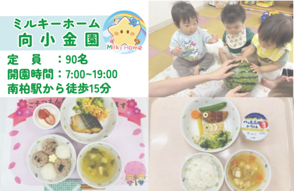 ミルキーホーム向小金園（常勤）の保育士求人メイン写真4