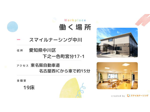 有料老人ホーム スマイルナーシング中川（常勤）の介護福祉士求人メイン写真2