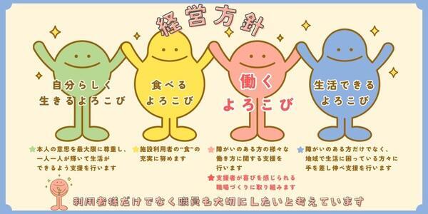 障害福祉サービス事業所 かなめ（常勤）の支援員求人メイン写真3