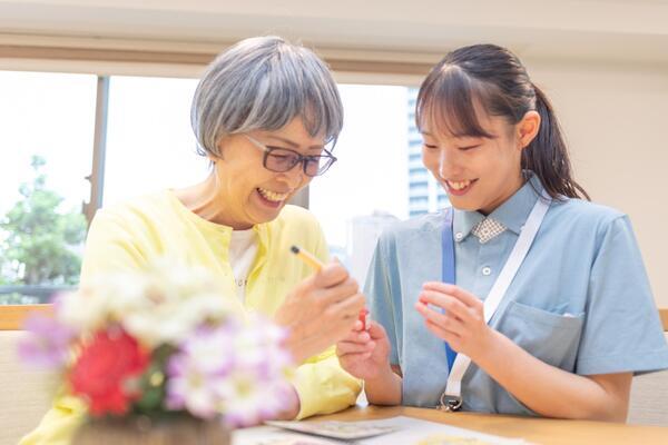 介護付有料老人ホーム はなことば南戸塚（介護補助/パート）の介護職求人メイン写真2