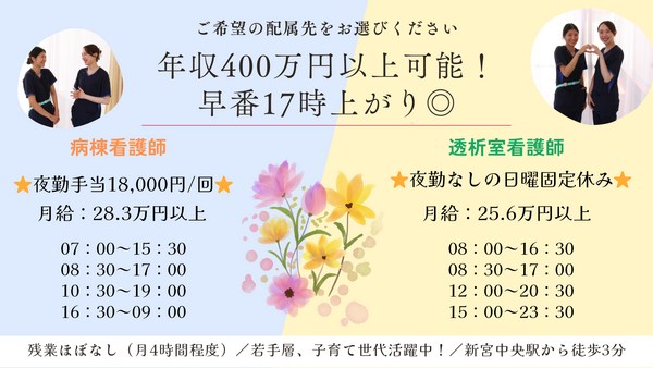 加野病院（病棟/常勤）の看護師求人メイン写真2