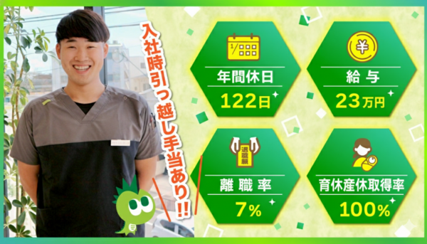 整形外科星田クリニック（常勤）の柔道整復師求人の写真