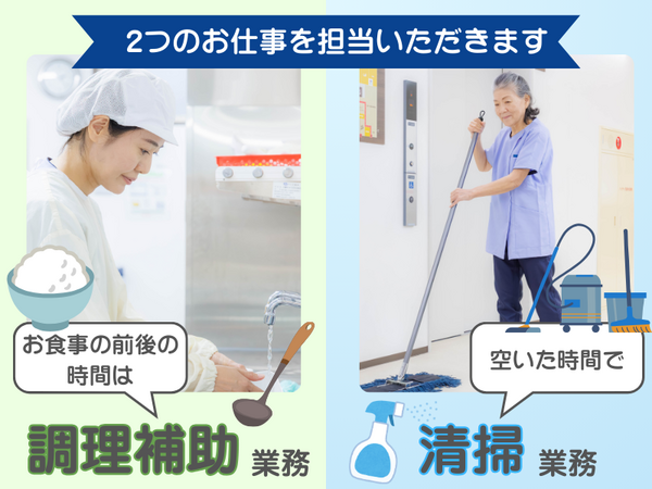 医療施設型ホスピス 医心館 大森（生活支援員/パート）の調理補助求人メイン写真2