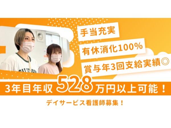 デイサービス レッツ倶楽部京都三条（常勤）の准看護師求人の写真