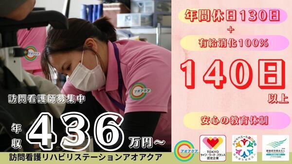 訪問看護リハビリステーション　アオアクア　大島ステーション（常勤）の看護師求人の写真