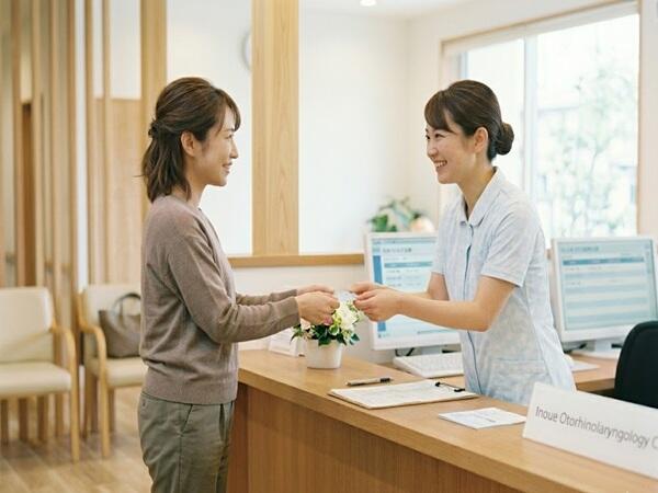 井上耳鼻咽喉科医院(パート)の医療事務求人の写真