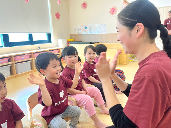 ドットナーサリー　鶴沢（パート）の保育士求人の写真